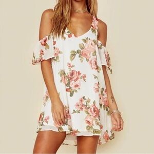 SMYM Birdie Ruffle Mini Dress